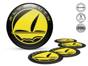 Plymouth Ruota Decalcomania Edizione Adesivi Silicone Gara Max